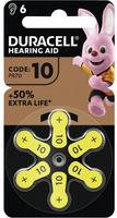 Duracell Batterie Zinc Air, 10, 1.4v - Easy Tab, Retail Blister (6-pack)...