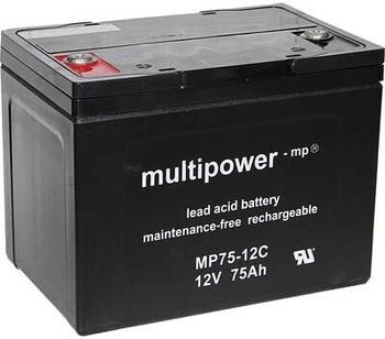 Multipower MPC75-12I Bleiakku 12 V 75 Ah Blei-Vlies (AGM)