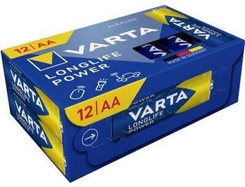 VARTA Longlife Power AA Cube Pack12 Mignon (AA)-Batterie Alkali-Mangan 1.5 V 12 St.