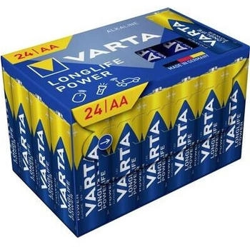 VARTA Longlife Power AA Cube Pack24 Mignon (AA)-Batterie Alkali-Mangan 1.5 V 24 St.