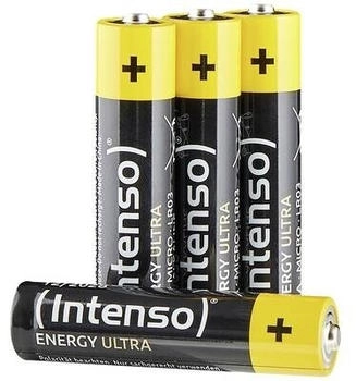 Intenso Micro (AAA)-Batterie Alkali-Mangan 1250 mAh 1.5 V 4 St.