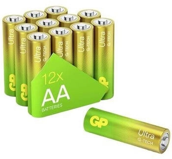 G & P Naturarznei Ultra Mignon (AA)-Batterie Alkali-Mangan 1.5 V 12 St.