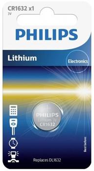 Philips Knopfzelle CR 1632 3 V 1 St. Lithium Minicells