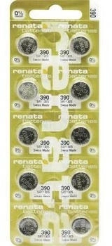 Renata Knopfzelle 390 10 St. 80 mAh