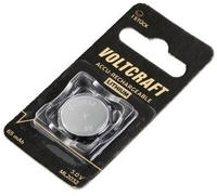 Voltcraft - Knopfzellen-akku Ml 2032 Lithium 65 Mah 3 V 1 St.