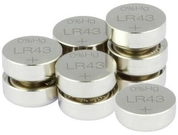 G & P Naturarznei Knopfzelle LR 43 1.5 V 10 St. Alkali-Mangan GP186F-2C10