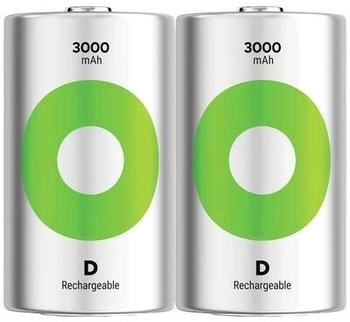 G & P Naturarznei ReCyko Mono (D)-Akku NiMH 3000 mAh 1.2 V 2 St.