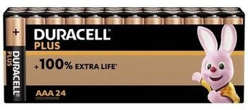 Duracell Plus Power Micro (AAA)-Batterie Alkali-Mangan 1.5 V 24 St.
