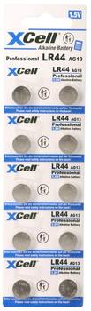 XCell Knopfzelle LR 44 1.5 V 10 St. Alkali-Mangan