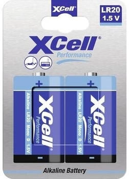 XCell LR20 Alkaline Mono D Batterie Blister 2 Alkali-Mangan 1.5 V 2 St.