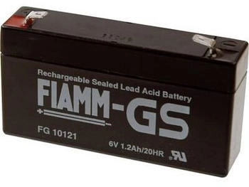 Fiamm PB-6-1,2-4,8 Bleiakku 6 V 1.2 Ah Blei-Vlies (AGM)