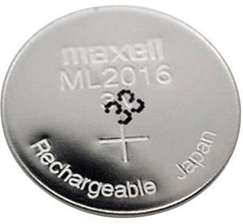 Maxell ML2016 Knopfzellen-Akku ML 2016 Lithium 25 mAh 3 V 1 St.