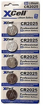 XCell Knopfzelle CR 2025 3 V 1 St. 170 mAh Lithium