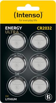 Intenso Knopfzelle CR 2032 3 V 6 St. 220 mAh Lithium 7502436