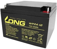 KUNG LONG WP 24-12, KUNG LONG WP 24-12 - Blei-Vlies-Akku, 12 V, 24 Ah