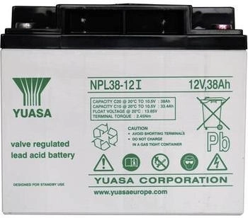 Yuasa Bleiakku 12 V 38 Ah Blei-Vlies (AGM)