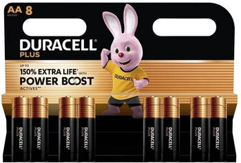 Duracell Plus Power Boost Mignon (AA)-Batterie Alkali-Mangan 1.5 V 8 St.