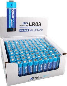XCell Micro (AAA)-Batterie Alkali-Mangan 1.5 V 100 St.