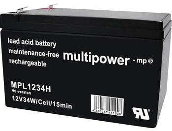 Multipower MPL1234H-V0 Bleiakku 12 V 8.5 Ah Blei-Vlies (AGM)