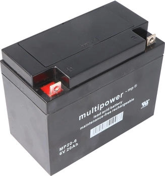 Multipower Bleiakku PB 6 Volt 20Ah (MP20-6)