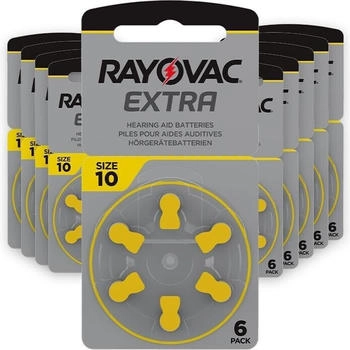 Rayovac Extra Hörgerätebatterien 10 105 mAh (HGP10240)