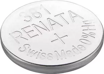 Renata Uhrenbatterie 1,55V 381/SR1120SW/SR55 Knopfzelle (142258)