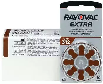 Rayovac Extra Advanced Size 312