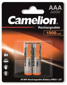 Camelion NiMH Akku AAA (Micro/HR03) 1,2V 1000mAh (17010203)