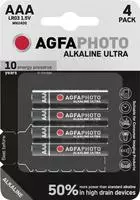 AgfaPhoto Batterie Alkaline Ultra -AAA LR03 Micro 4St.