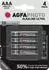AgfaPhoto Ultra LR03 (AAA) Alkali-Mangan-Batterie 1,5V, 4er-Pack (110-821856)
