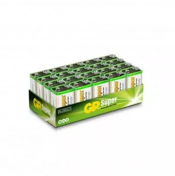 G & P Naturarznei Super Alkaline 9V Batterie, 20er-Pack (6LF22)