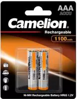 Camelion 17011203, 2x Camelion NiMH AAA Micro 1100mAh HR03 Classic Akku