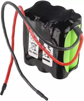 AccuCell Notleuchtenakku NiMH 7,2V 2000mAh F2x3 AA 200mm Kabel (BPS-98100295)