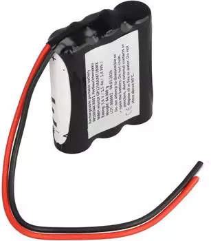 AccuCell Notleuchtenakku NiMH 6V 3000mAh F1x3 Mignon AA 150mm Kabel (BPS-98100344)
