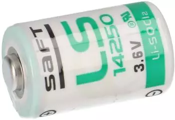 Saft LS14250 Lithium-Batterie 3,6V 1/2 AA Li-SOCl2 (2343)