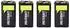 Voltcraft 9V Block-Akku NiMH 270mAh 8,4V Ready to Use, 4 Stk. (VC-17275530)
