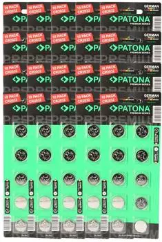 Patona CR2032 Knopfzellen 3V Lithium 200er-Pack (21739)