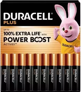 Duracell Plus Power Boost AAA Alkaline-Batterie 1,5V 40er-Pack (151285)