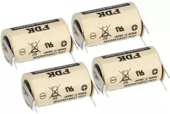 Sanyo CR 14250SE-FT1 Lithium-Batterie 3V 1/2AA 2-Pin ++/- (CR 14250SE-FT1)