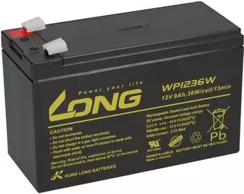Kung Long WP1236W Blei-Akku 12V 9Ah (10090)