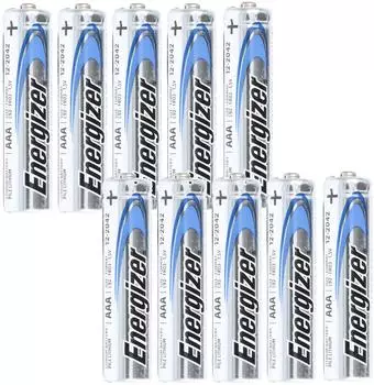 Energizer Ultimate Lithium AAA-Batterien 1,5V 1250mAh 10er-Pack (ENL92-10BOX)