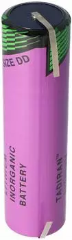Tadiran Lithiumbatterie SL-790/T mit Lötfahnen U-Form (SL-2790/T)