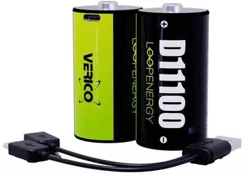 Verico LoopEnergy Mono D Li-Ion Akku 7400mAh, 2er-Pack (1BTOV-A5N0A2-NN)