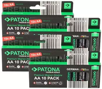 Patona Premium AA Batterien Alkaline 1,5V 40er Pack (21756)