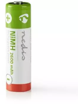 Nedis NiMH AA Akku 1,2V 2600mAh, 4er-Pack (BANM26HR64B)