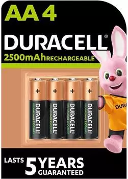 Duracell StayCharged Mignon (AA) NiMH 2500mAh, 4 St&uuml;ck (HR06)