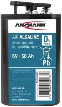 Ansmann 4R25 Blockbatterie Zink-Luft 6V 50Ah (1500-0047)