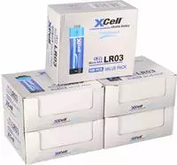 500x XCell AAA Micro Super Alkaline 1,5V Batterie