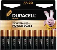 Duracell Batterien Plus Power Boost, Alkaline, 1,5V, 12 Jahre lagerf&auml;hig, AA /