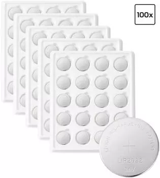 Voltcraft LIR2032 Knopfzellen-Akku Lithium 45mAh 3,6V 100 St. (VC-18689115)